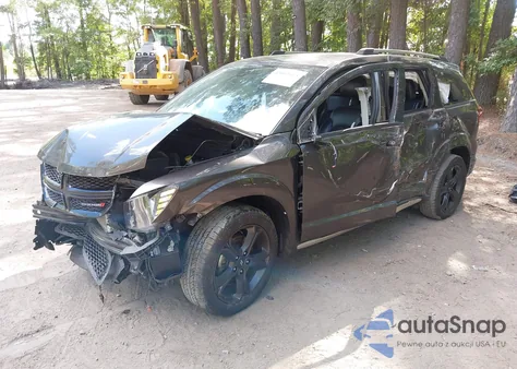 2018 Dodge Journey Crossroad Awd from USA, damaged, VIN 3C4PDDGGXJT388453